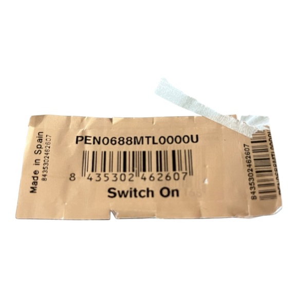 UNOde50 Earrings-Switch One Handcrafted Silver-Plated Metal, New, Authentic,Gift - Picture 12 of 12